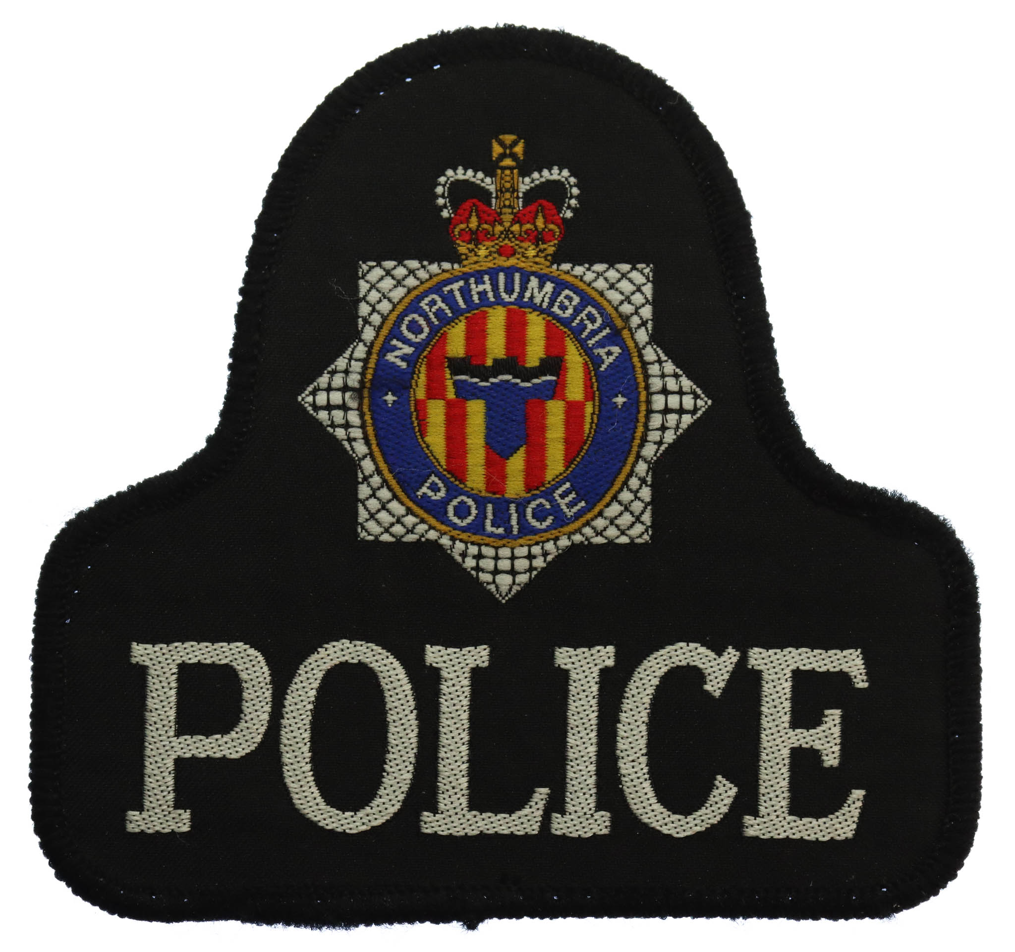 Northumbria Police Cloth Bell Patch Badge