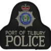 Port of Tilbury London Police Cloth Bell Patch Badge