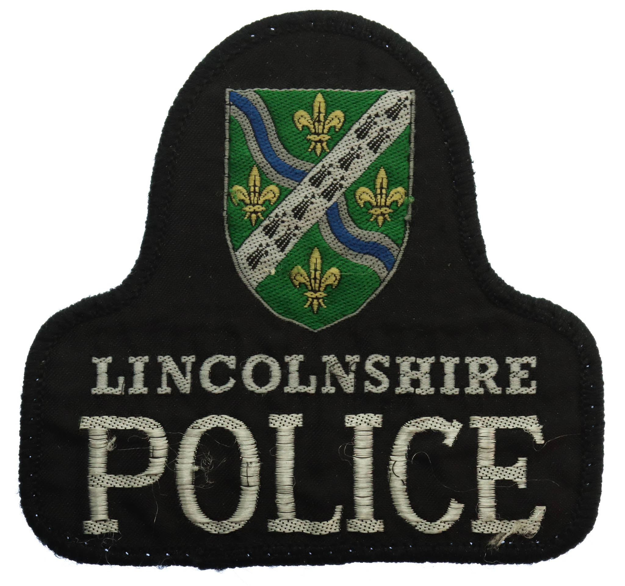 Lincolnshire Police Cloth Bell Patch Badge