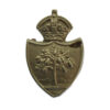 Worcestershire Constabulary White Metal Collar Badge - King's Crown
