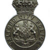 Salford City Police Cap Badge - King's Crown