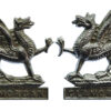 Pair of Glamorgan Constabulary Collar Badges