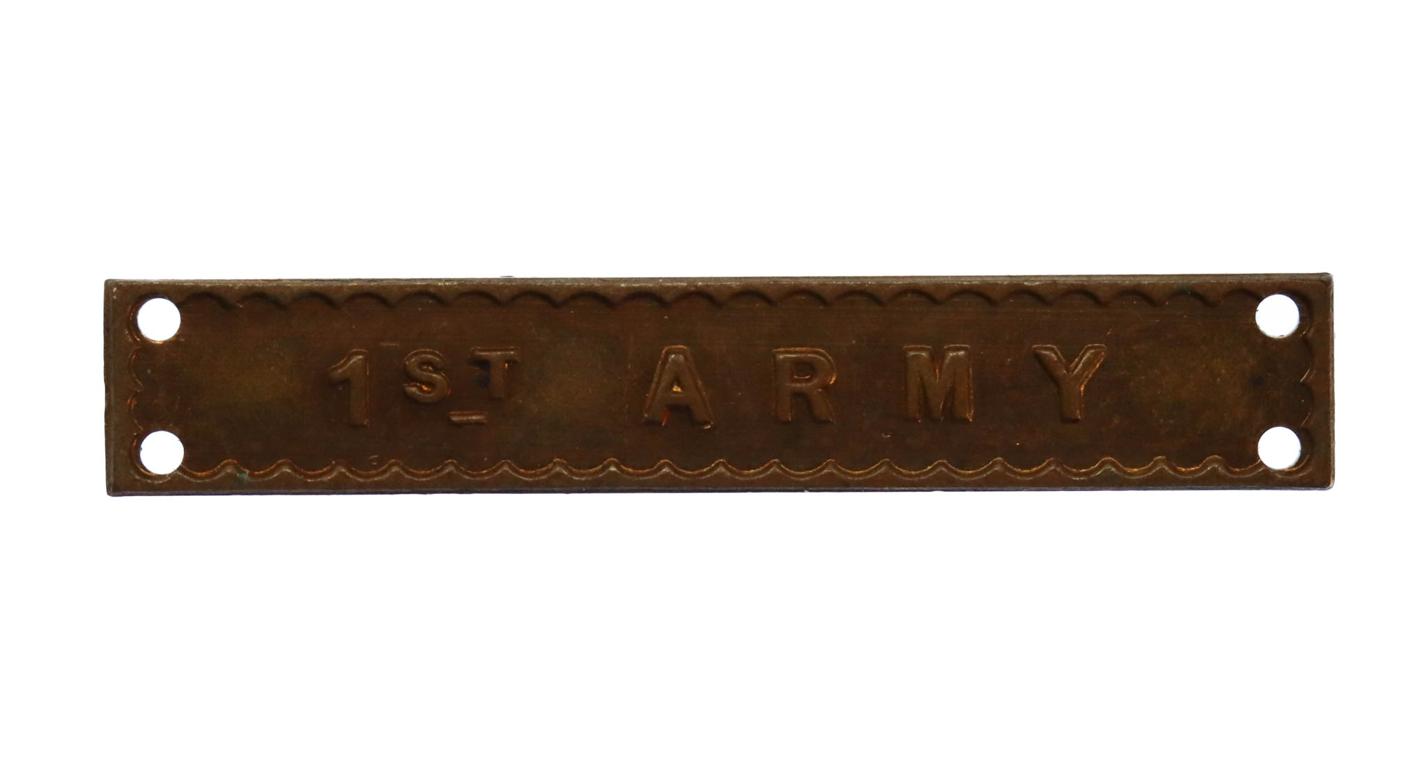 WW2 1st Army Medal Clasp for Africa Star
