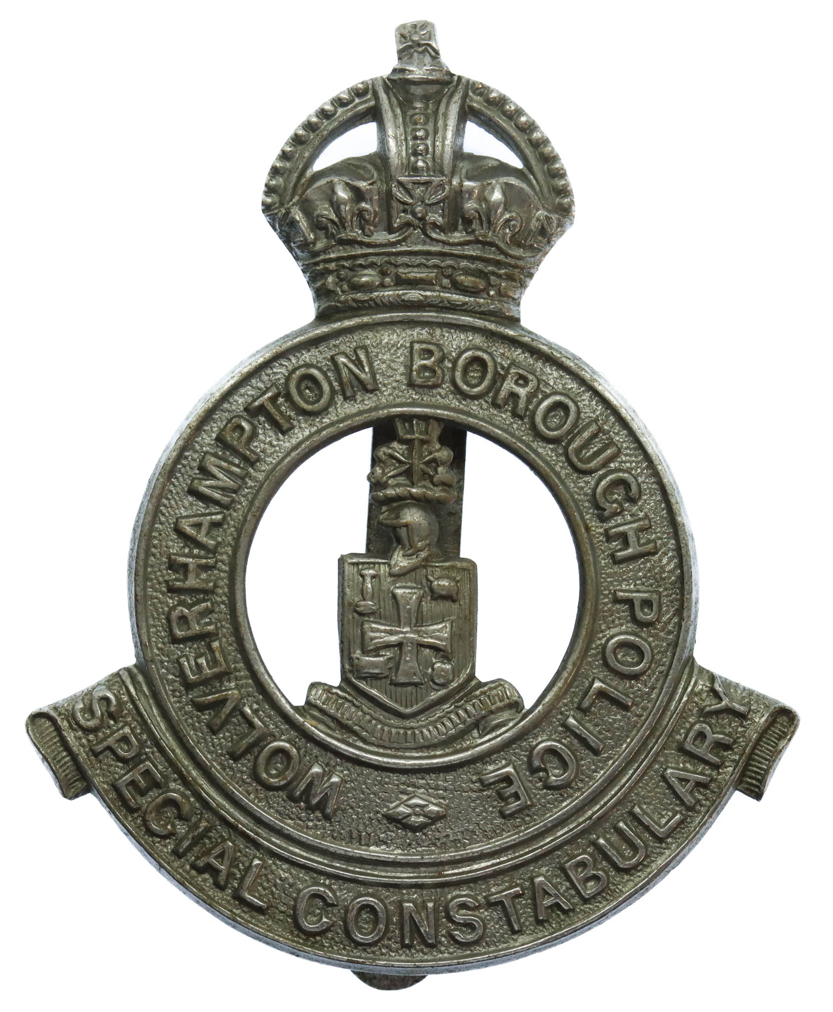 Wolverhampton Borough Police Special Constabulary Cap Badge - King's Crown