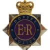 Dorset Police Enamelled Cap Badge - Queen's Crown