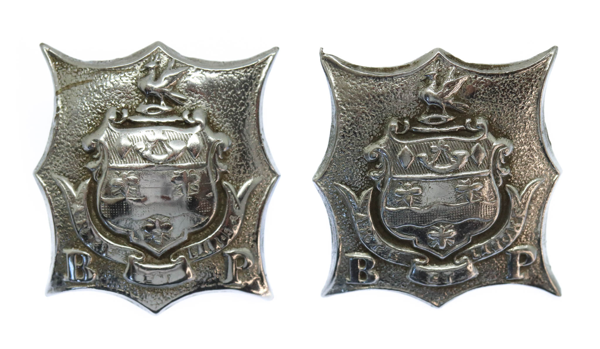Pair of Blackburn Borough Police Collar Badges 