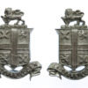 Pair of St Helens Police Collar Badges