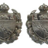 Pair of Norfolk Constabulary Collar Badges - King's Crown