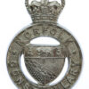 Norfolk Constabulary Cap Badge - Queen's Crown