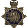 Norfolk Constabulary Senior Officer's Silver & Enamel Cap Badge - King's Crown
