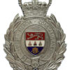 West Mercia Constabulary Enamelled Helmet Plate - Queen's Crown
