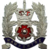 Hampshire Constabulary Sergeants Enamelled Helmet Plate - Queen's Crown