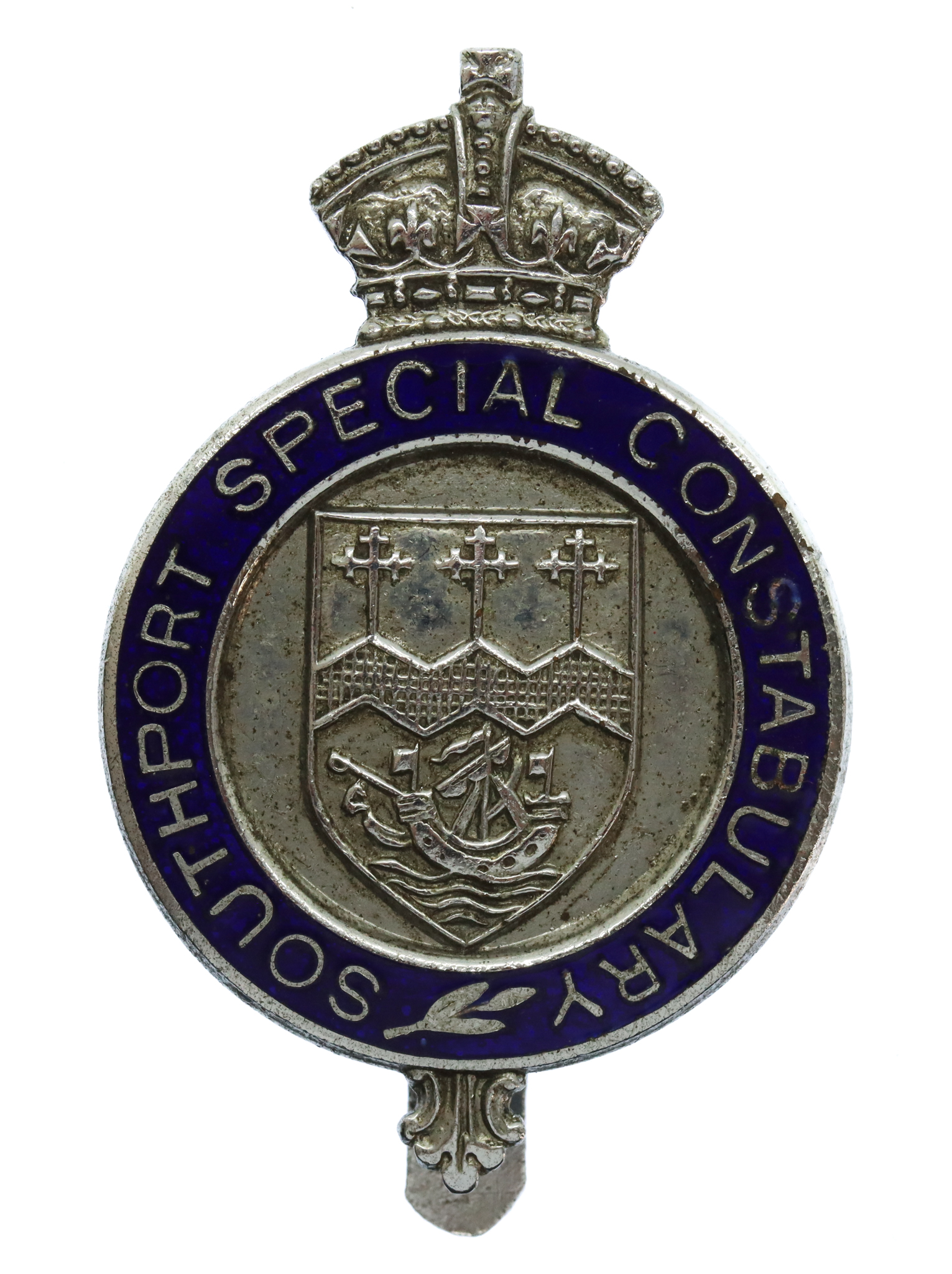 Southport Special Constabulary Enamelled Cap Badge