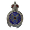 Stirlingshire Special Constabulary Enamelled Lapel Badge - King's Crown