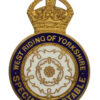 West Riding of Yorkshire Special Constable Enamelled Lapel Badge - King's Crown