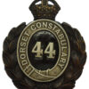 Dorset Constabulary Wreath Helmet Plate - King's Crown