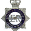 Dorset & Bournemouth Constabulary Senior Officer's Enamelled Cap Badge - Queen's Crown