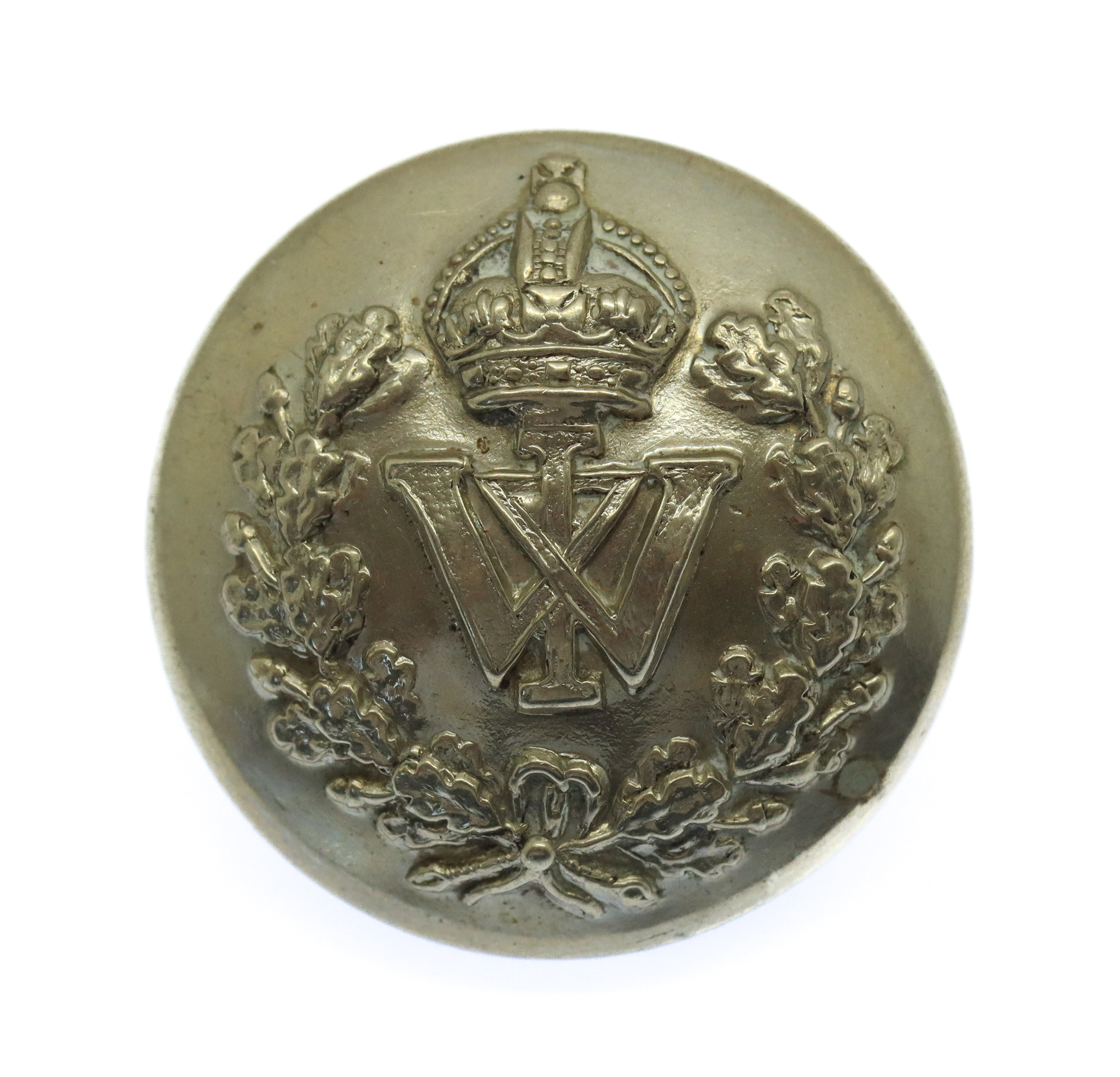 Isle of Wight Police Button - King's Crown (25mm)