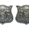 Pair of Norwich City Police Collar Badges