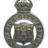 Norwich City Police Cap Badge - King's Crown