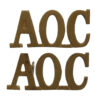 Pair of Army Ordnance Corps (A.O.C.) Shoulder Titles