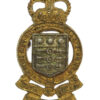 Royal Army Ordnance Corps (R.A.O.C.) Officer's Dress Cap Badge - Queen's Crown