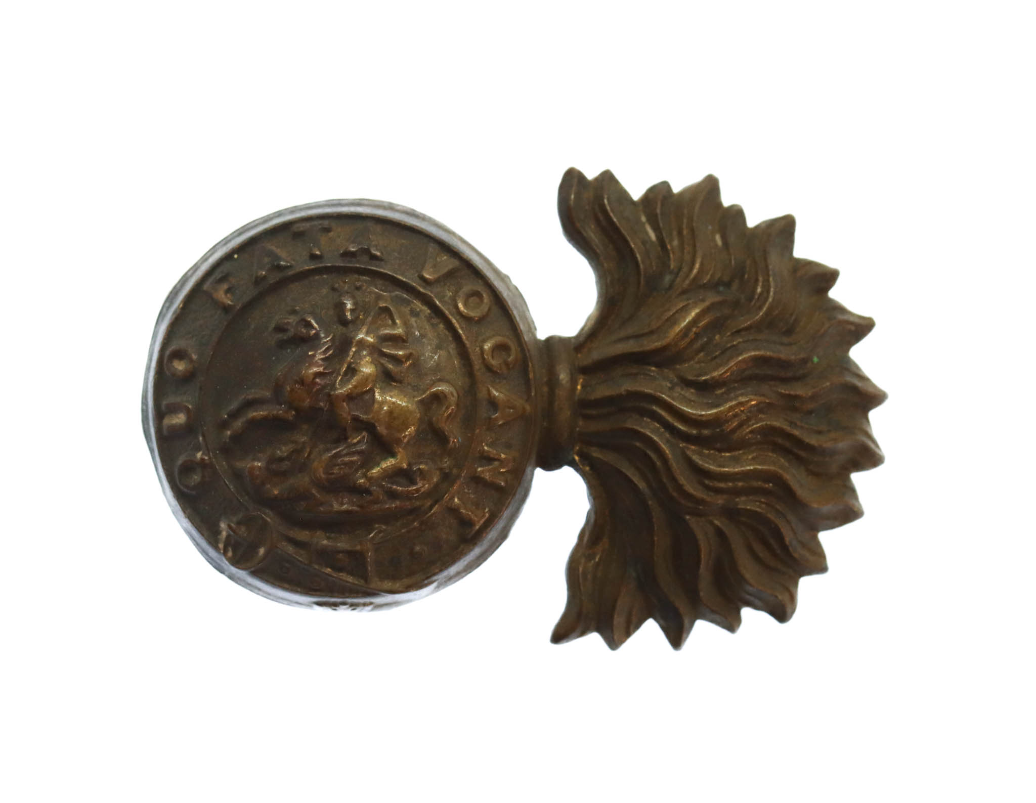 Victorian Northumberland Fusiliers Collar Badge