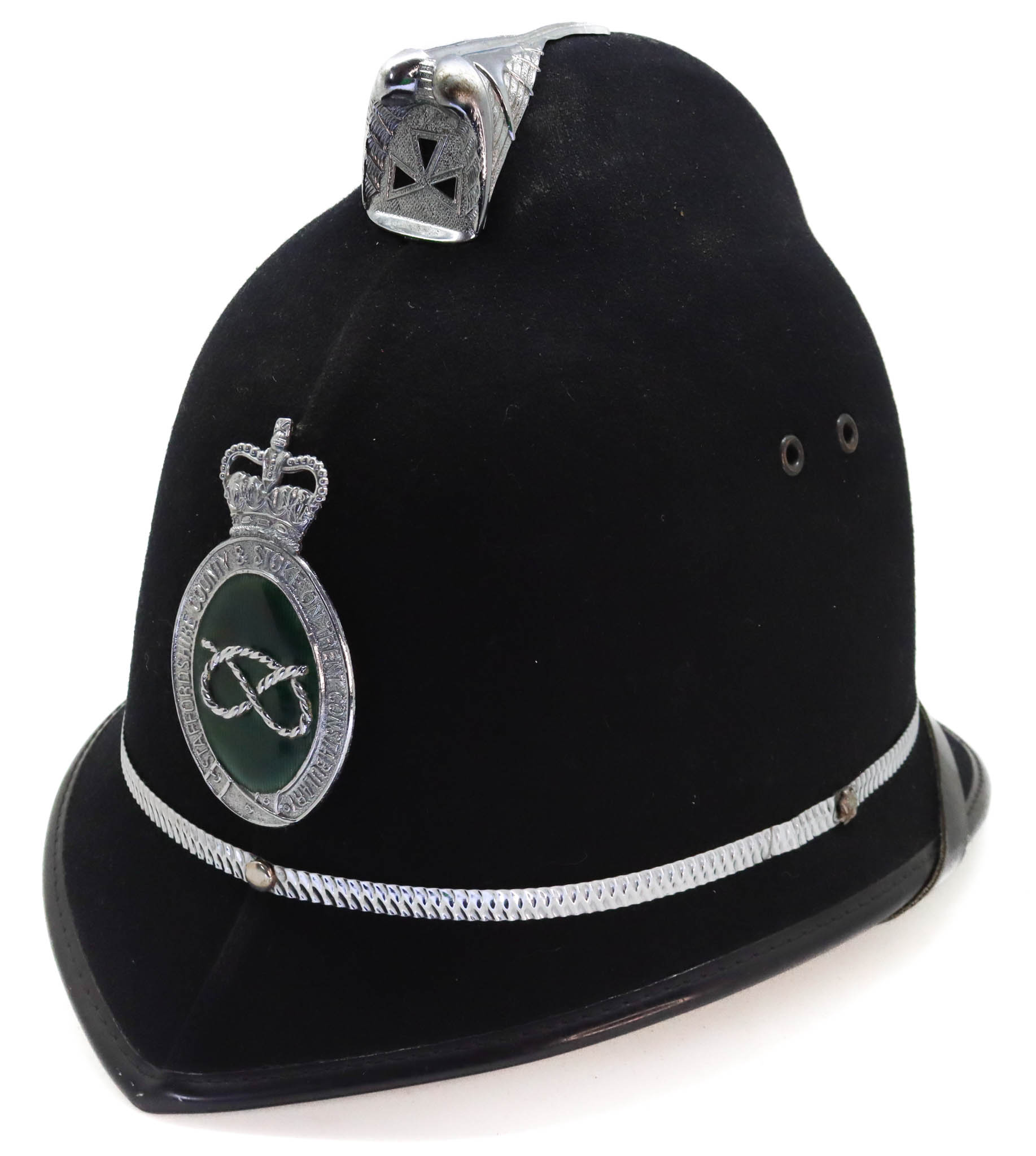 Staffordshire County & Stoke-on-Trent Constabulary Coxcomb Helmet