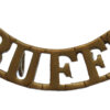 The Buffs East Kent Regiment (BUFFS) Shoulder Title