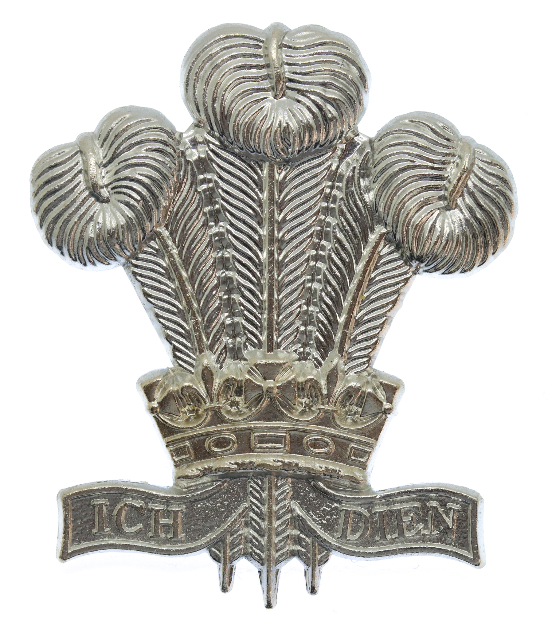 Royal Regiment of Wales Anodised (Staybrite) Cap Badge