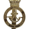Sherwood Rangers Yeomanry Anodised (Staybrite) Cap Badge - Queen's Crown