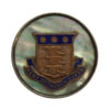 Army Ordnance Corps Mother of Pearl & Silver Rim Sweetheart Brooch