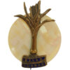 Welsh Guards Mother of Pearl Sweetheart Brooch 