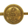 Royal Naval Reserve (R.N.R.) Button Sweetheart Brooch - King's Crown