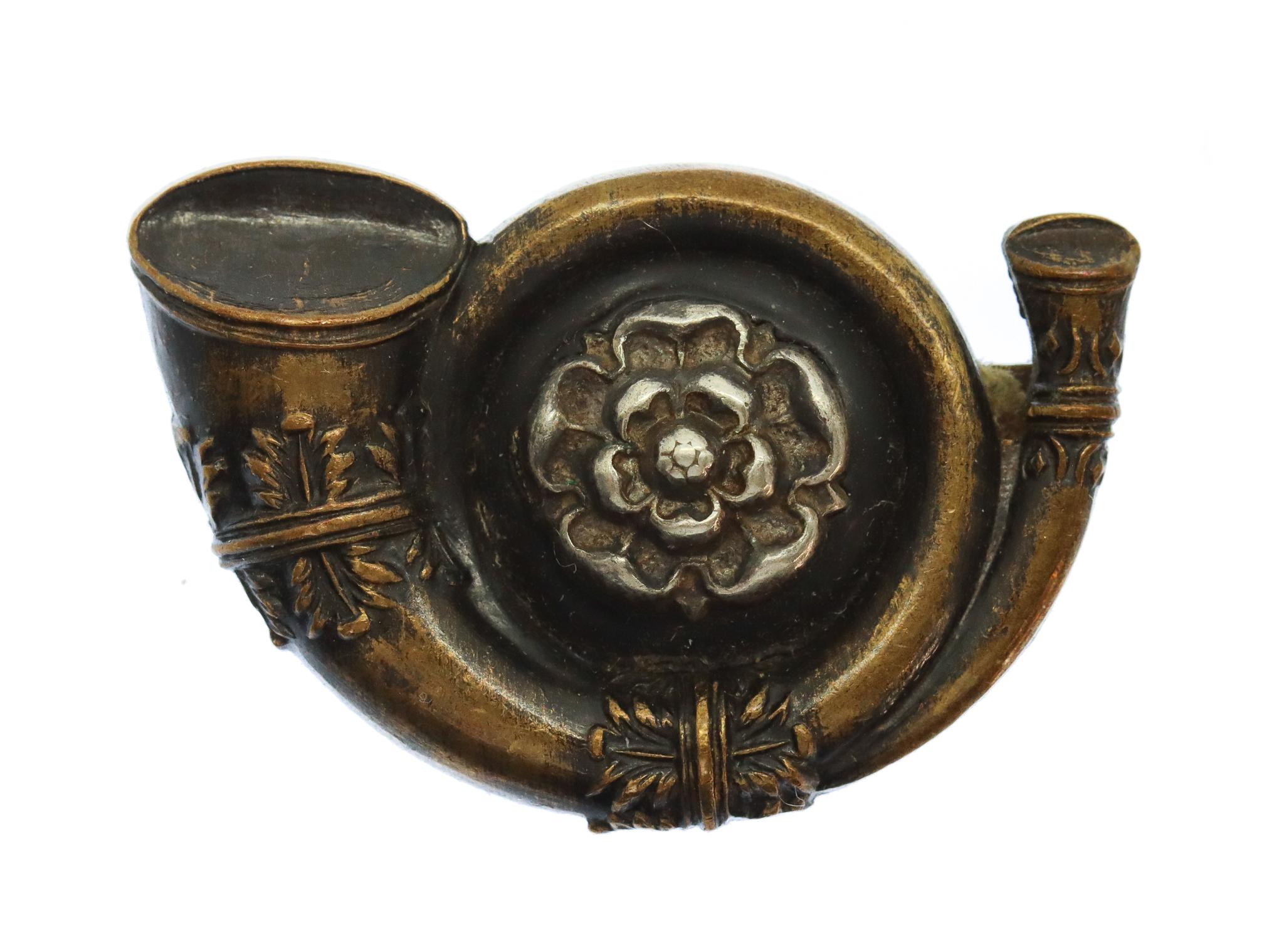 King's Own Yorkshire Light Infantry (K.O.Y.L.I.) Officer's Service Dress Cap Badge