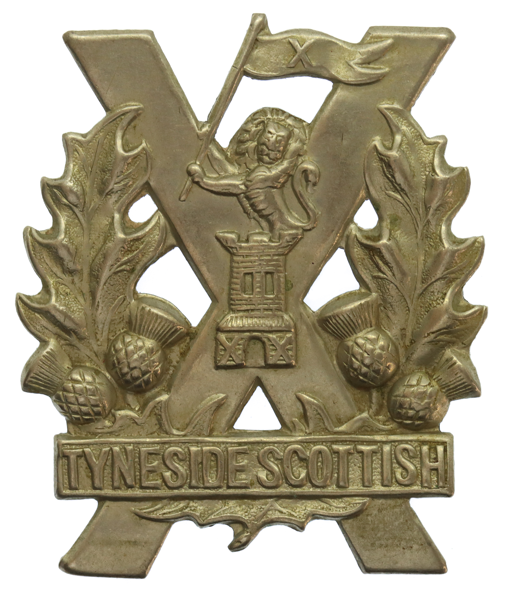 Tyneside Scottish WW1 Glengarry Badge
