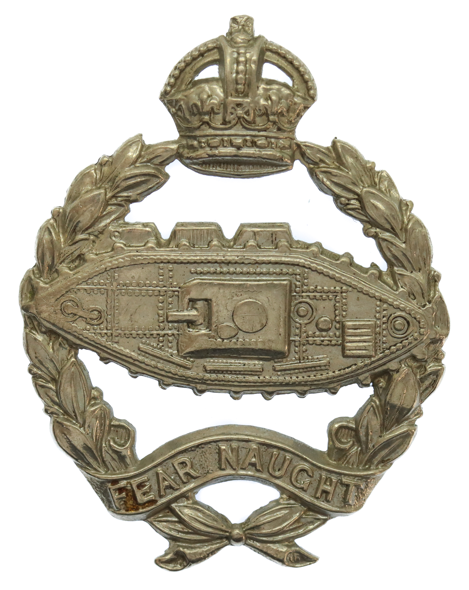 Royal Tank Regiment Cap Badge - King's Crown