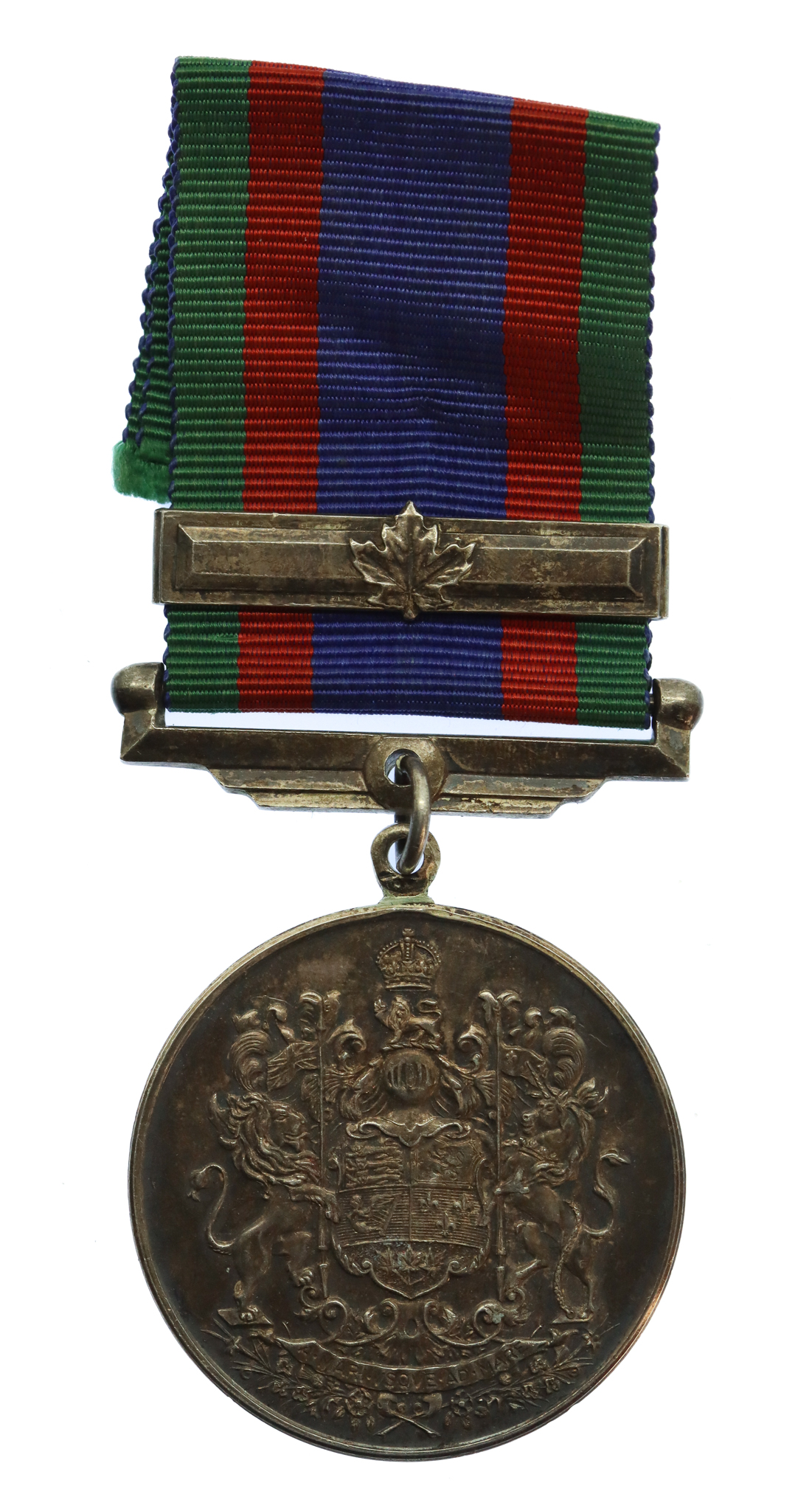  WW2 Canadian Volunteer Service Medal with Overseas Service Bar