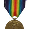 WW1 Victory Medal - Pte.2. W.J. Lumley, Royal Air Force - Wounded