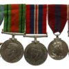 WW2, 1953 Coronation and EIIR Long Service Medal Group of Five - BQMS. A. Mellis, Royal Artillery
