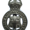 Durham Special Constabulary Cap Badge - King's Crown