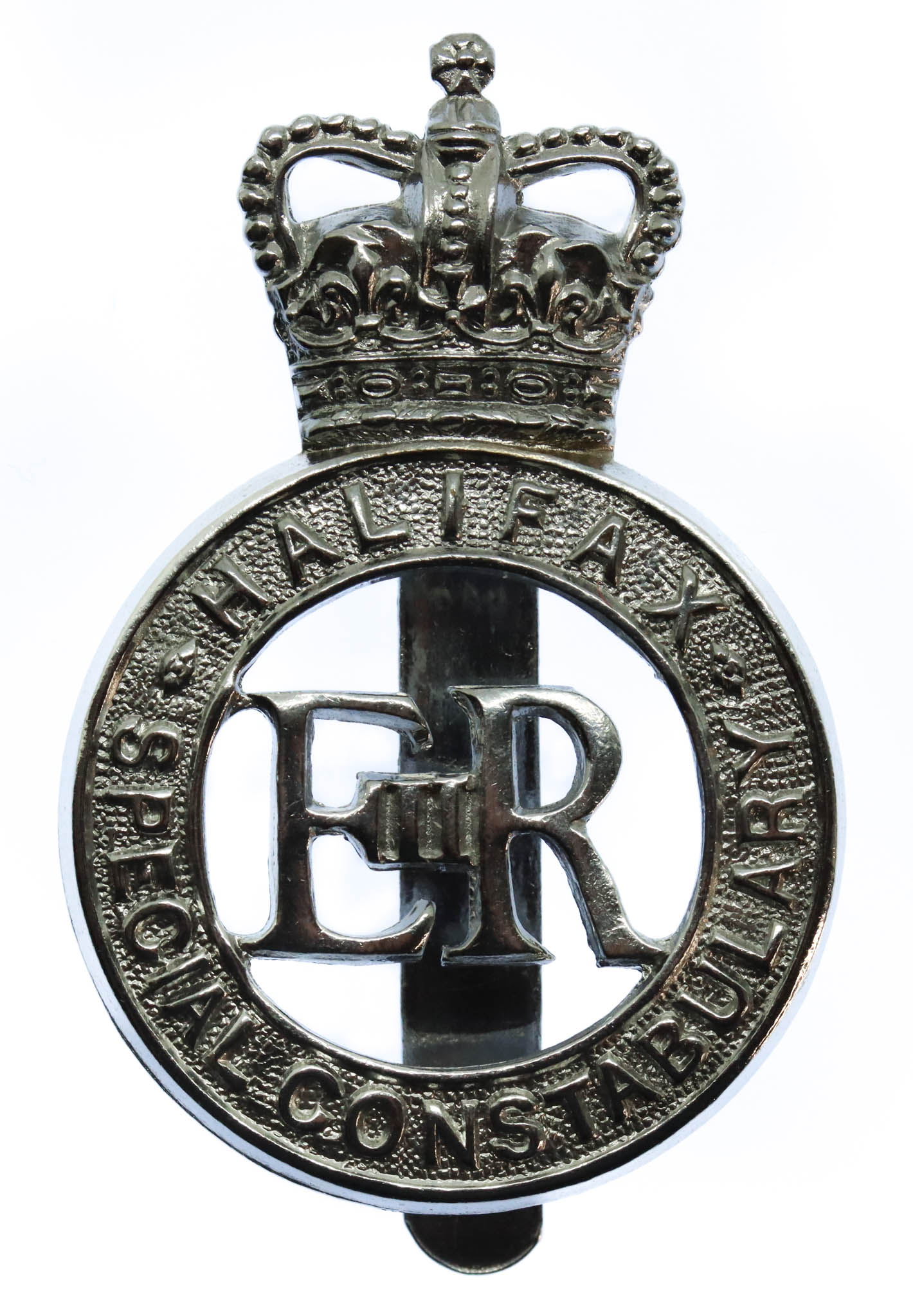 Halifax Special Constabulary Cap Badge - Queen's Crown