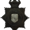 Cambridgeshire Constabulary Black Helmet Plate - King's Crown