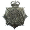 West Suffolk Constabulary Small Star Helmet Plate - Queen's Crown