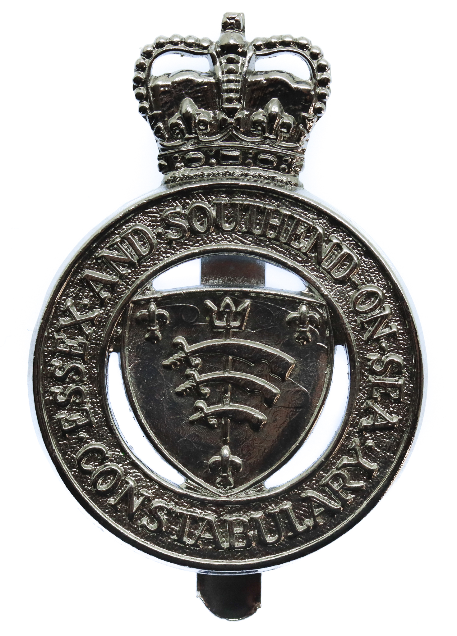 Essex and Southend-on-Sea Constabulary Cap Badge - Queen's Crown
