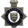 Essex Constabulary Senior Officer's Enamelled Cap Badge - King's Crown