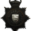 Essex Constabulary Night Helmet Plate - Queen's Crown