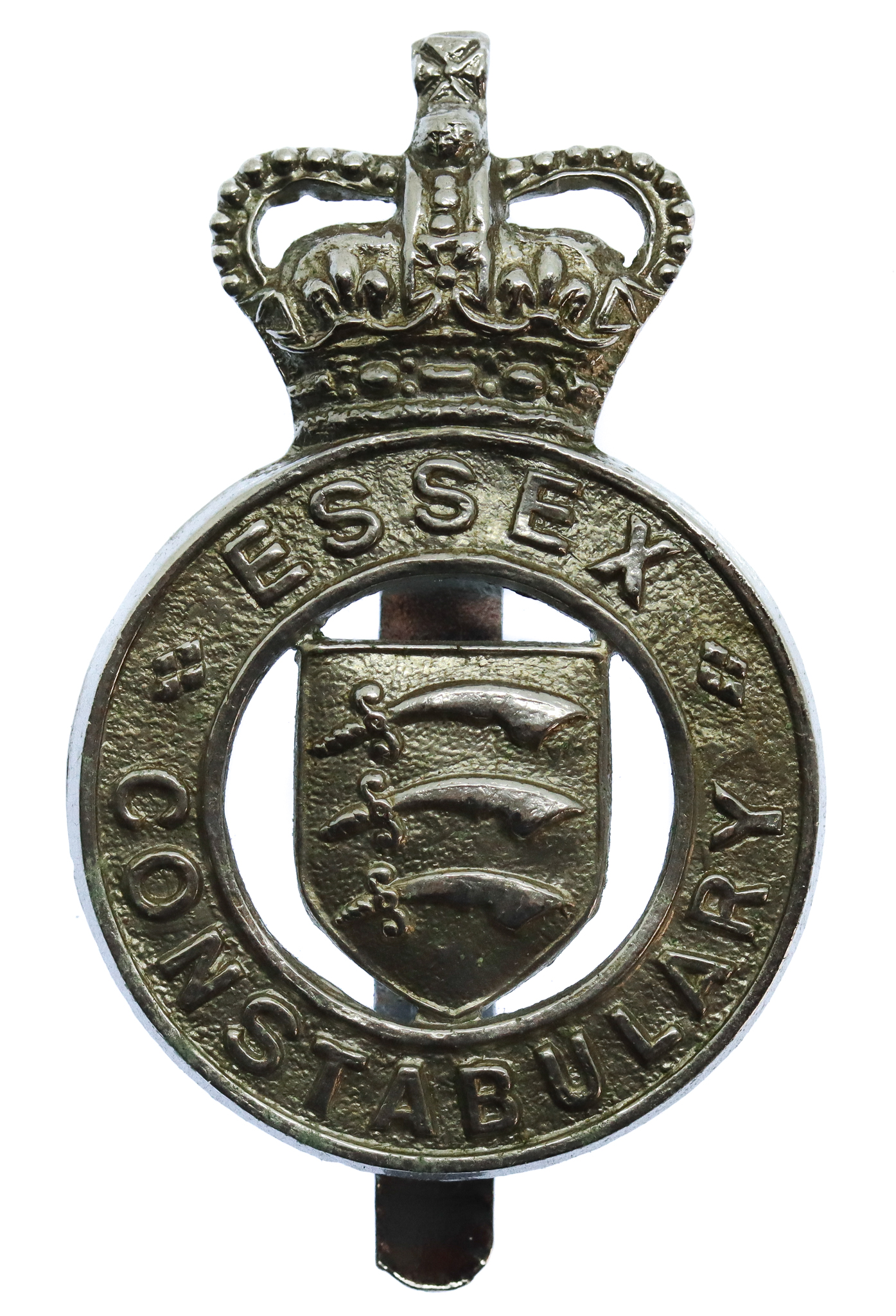 Essex Constabulary Cap Badge - Queen's Crown