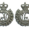 Pair of Berkshire Constabulary Collar Badges - Queen's Crown