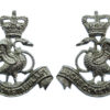 Pair of Buckinghamshire Constabulary Collar Badges - Queen's Crown